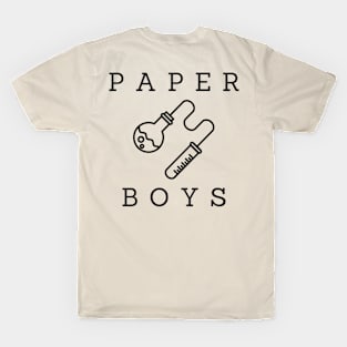 Paper Boys podcast basic logo T-Shirt